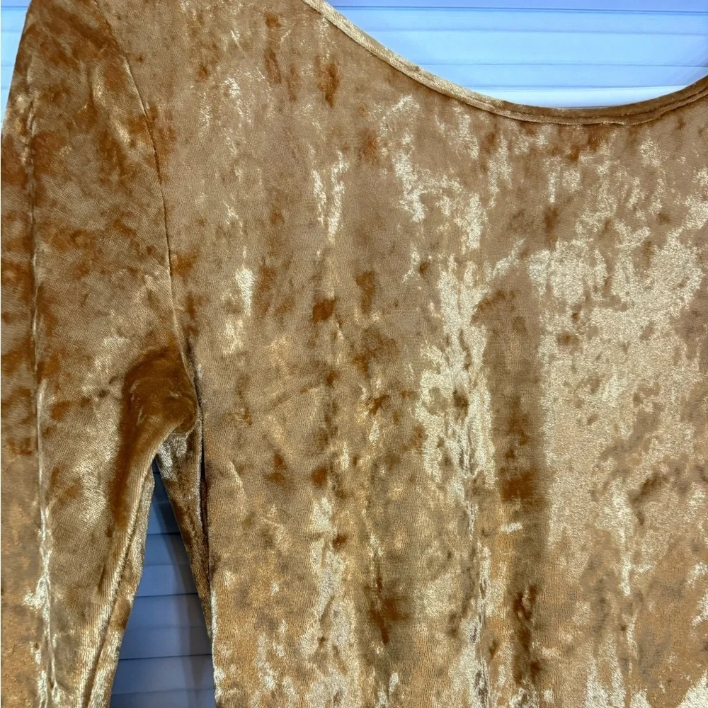 Crushed Velvet Scoop Back Maxi Dress